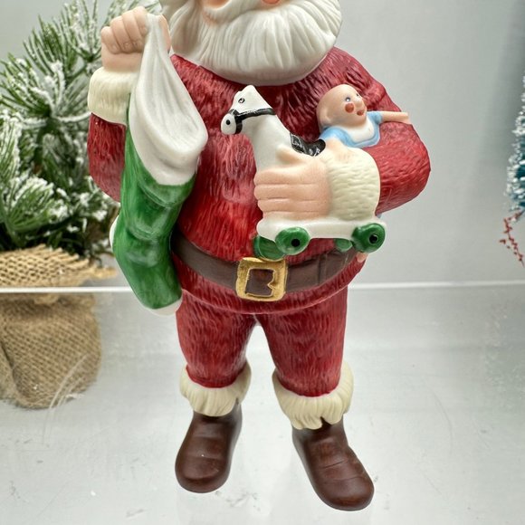 Hallmark Jolly St Nick Ornament Santa Hand Painted Figurine Special Edition - Picture 4 of 12